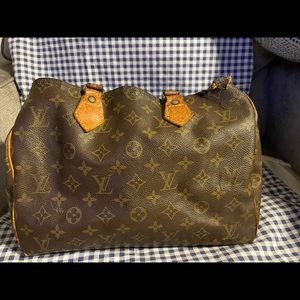 VINTAGE LV SPEEDY PROJECT HANDBAG